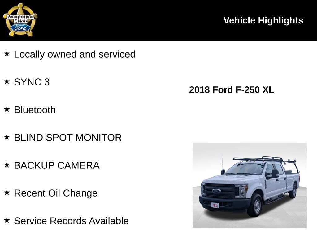 Used 2018 Ford F-250SD XL Truck
