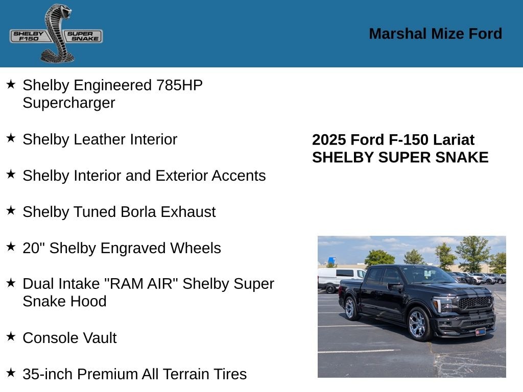New 2025 Ford F-150 Lariat Truck