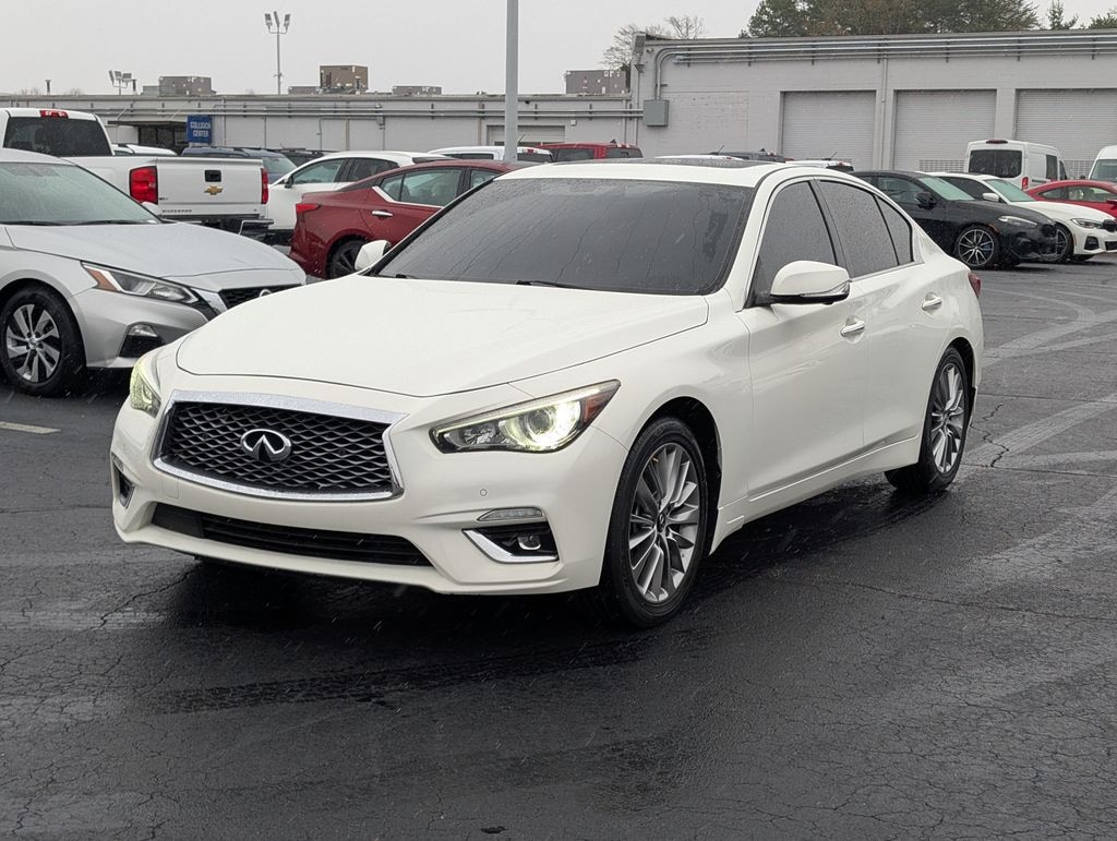 Used 2022 INFINITI Q50 Luxe Sedan