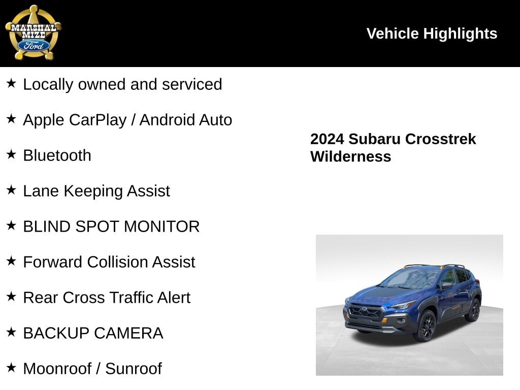 Used 2024 Subaru Crosstrek Wilderness SUV