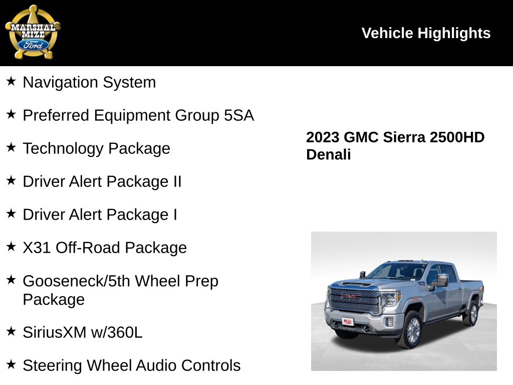 Certified 2023 GMC Sierra 2500HD Denali Truck