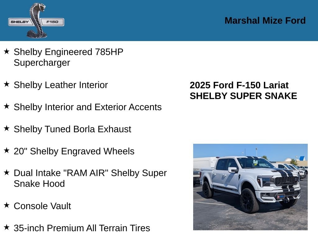 New 2025 Ford F-150 Lariat Truck