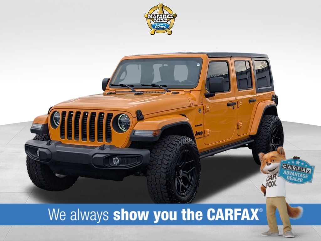 Used 2021 Jeep Wrangler Unlimited Sahara SUV