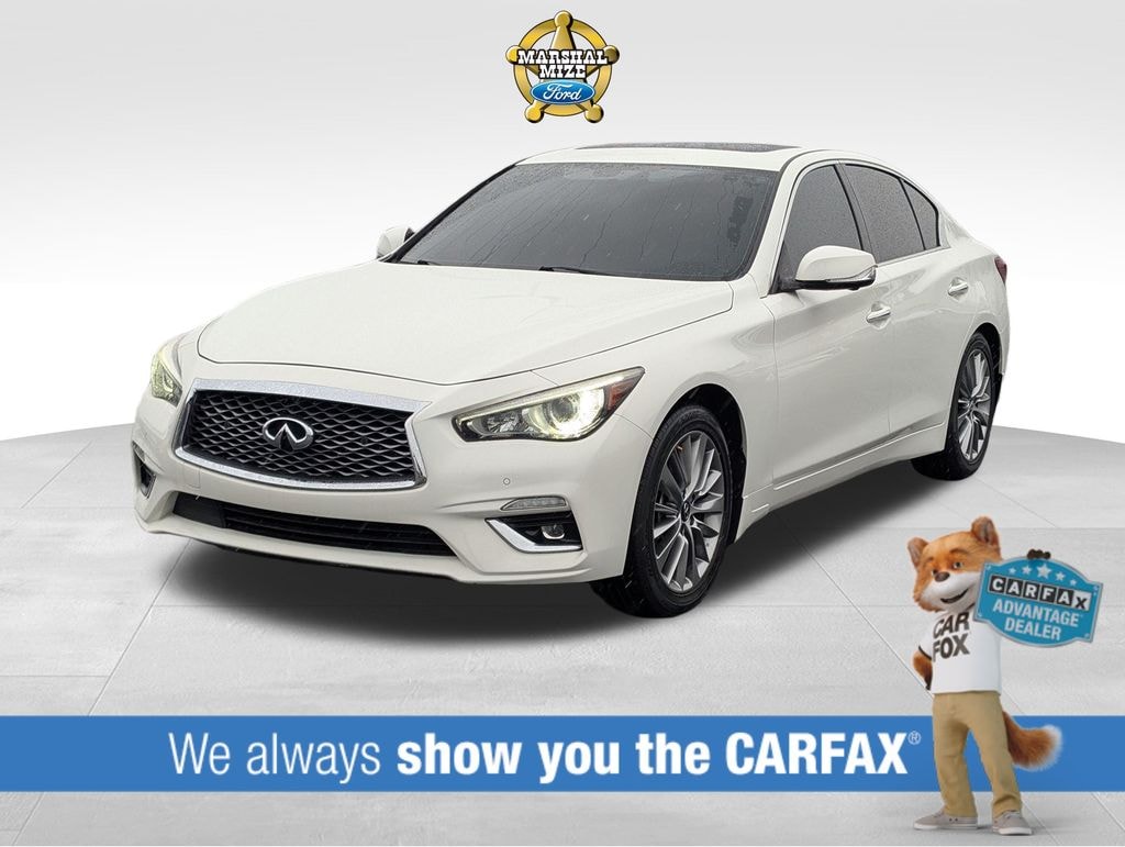 Used 2022 INFINITI Q50 Luxe Sedan