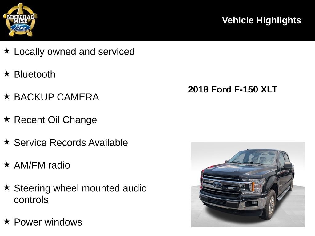 Used 2018 Ford F-150 XLT Truck