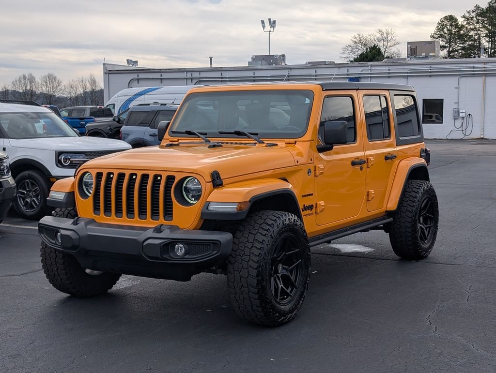 Used 2021 Jeep Wrangler Unlimited Sahara SUV