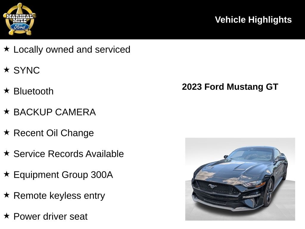 Used 2023 Ford Mustang GT Coupe