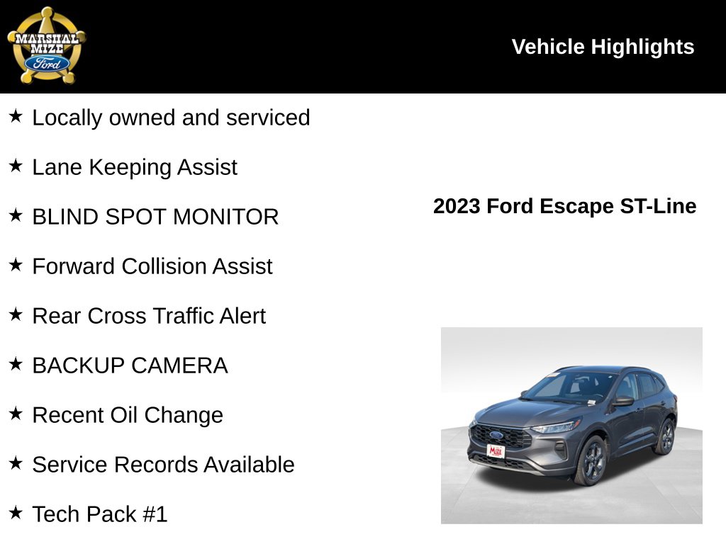 Used 2023 Ford Escape ST-Line SUV