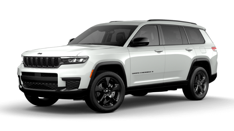 2021 Jeep Grand Cherokee L Altitude in Bright White exterior