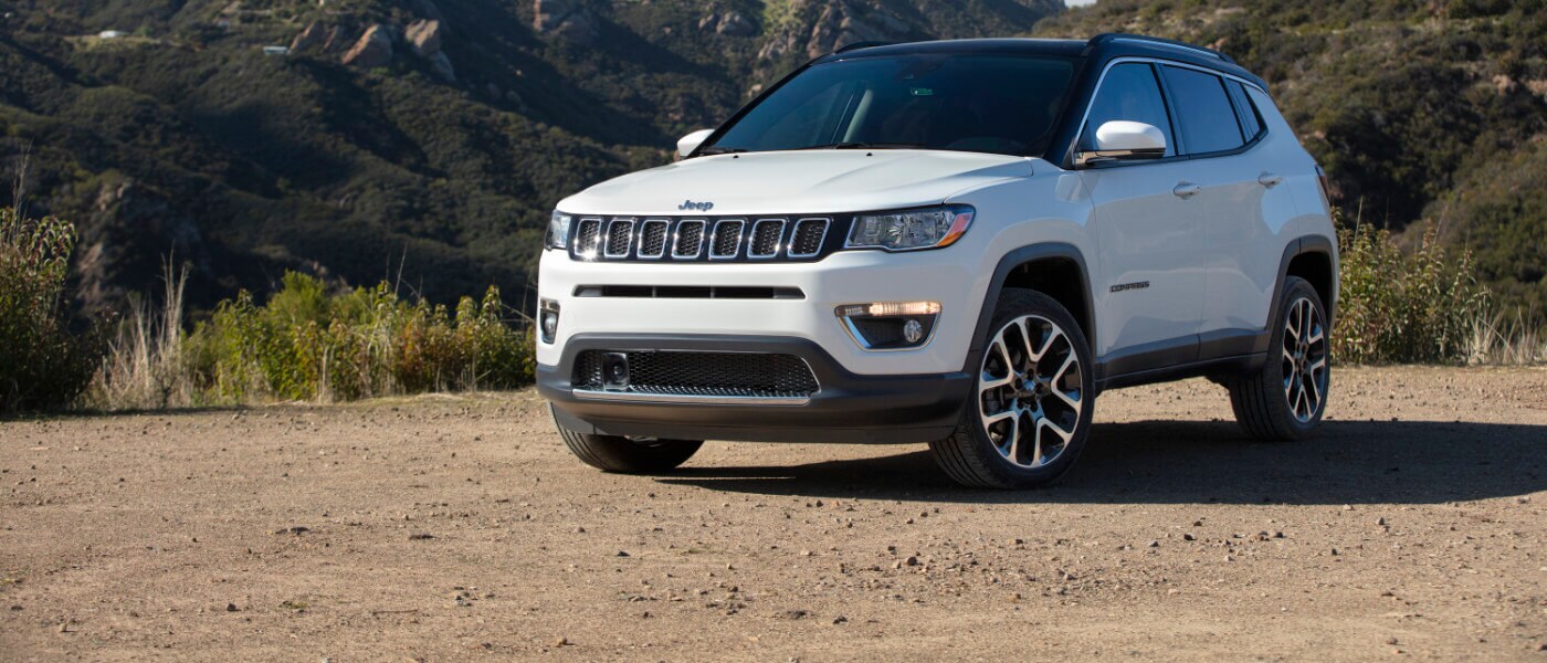 2021 Jeep Compass parked outside