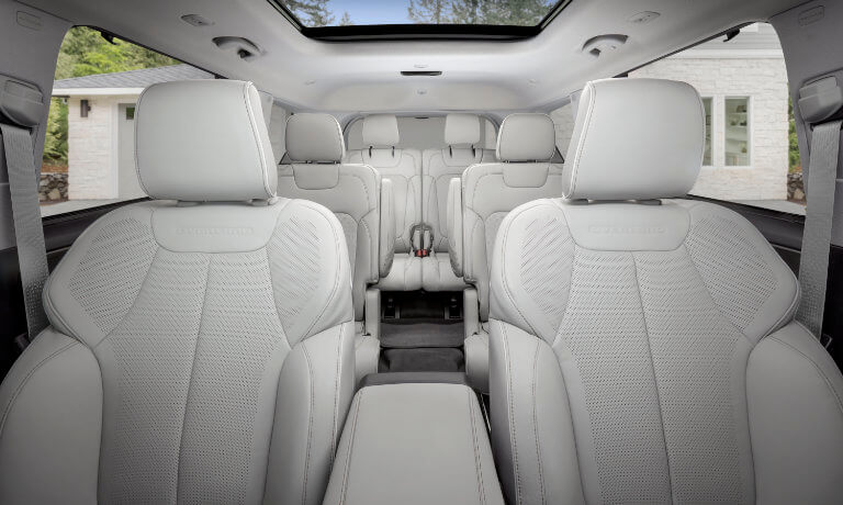 2021 Jeep Grand Cherokee L interior seating
