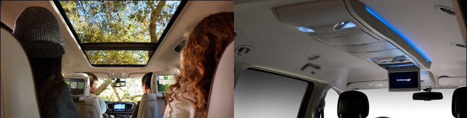 2017 Chrysler Pacifica vs. 2017 Dodge Grand Caravan Technology specs in Union Grove, WI