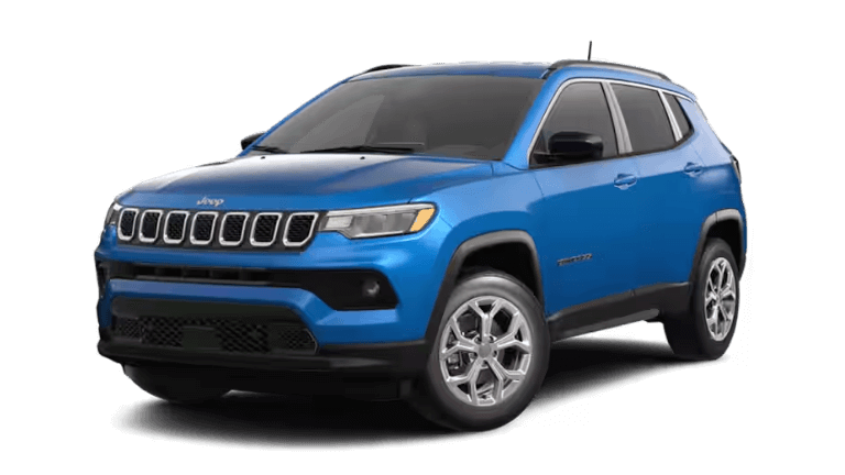 2024 Jeep Compass Latitude in Laser Blue exterior