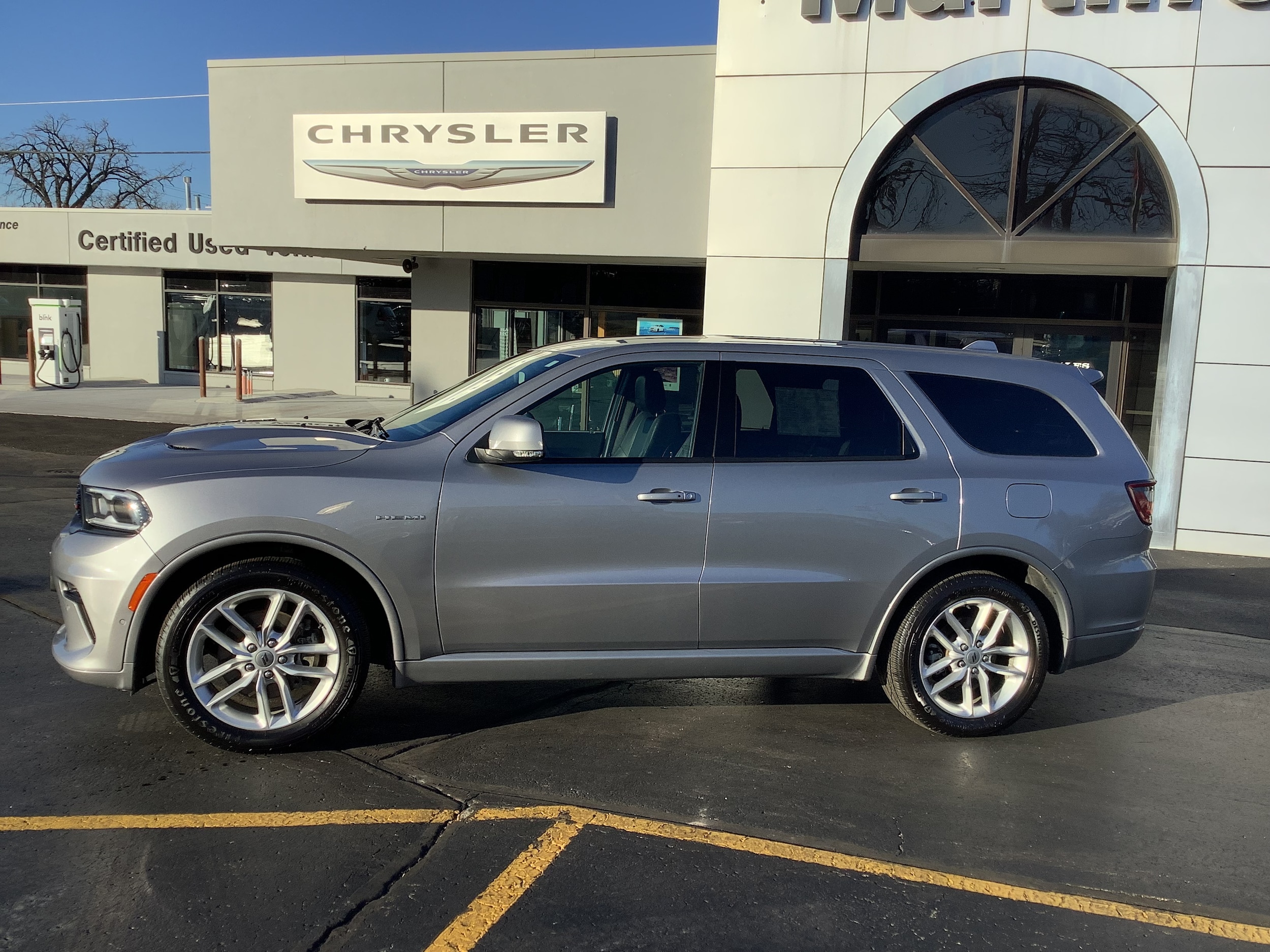 Used 2021 Dodge Durango R/T with VIN 1C4SDJCTXMC573629 for sale in Union Grove, WI