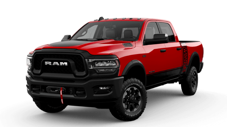 2022 Ram 2500 Power Wagon in Flame Red exterior