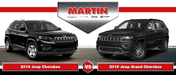 Cherokee Vs Grand Cherokee >> 2019 Jeep Cherokee Vs 2019 Jeep Grand Cherokee Union Cherokee Vs Grand Cherokee >> 2019 Jeep Cherokee Vs 2019 Jeep Grand Cherokee Union