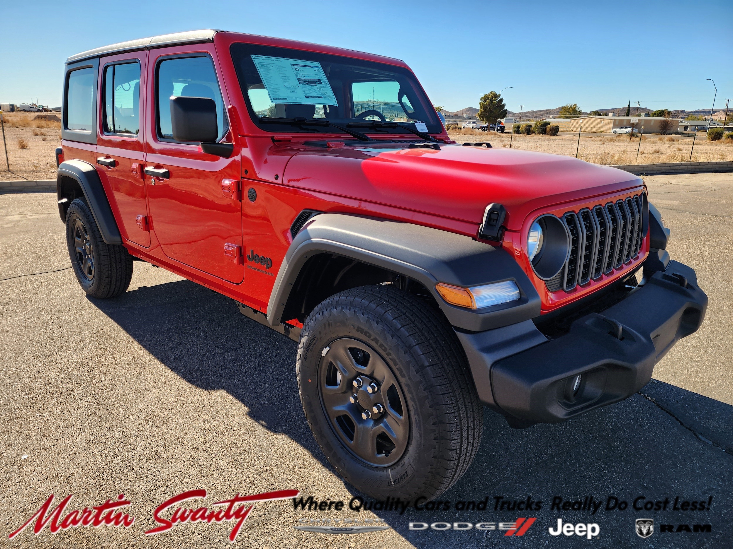 2026 Jeep Wrangler 4-Door Sport's photo