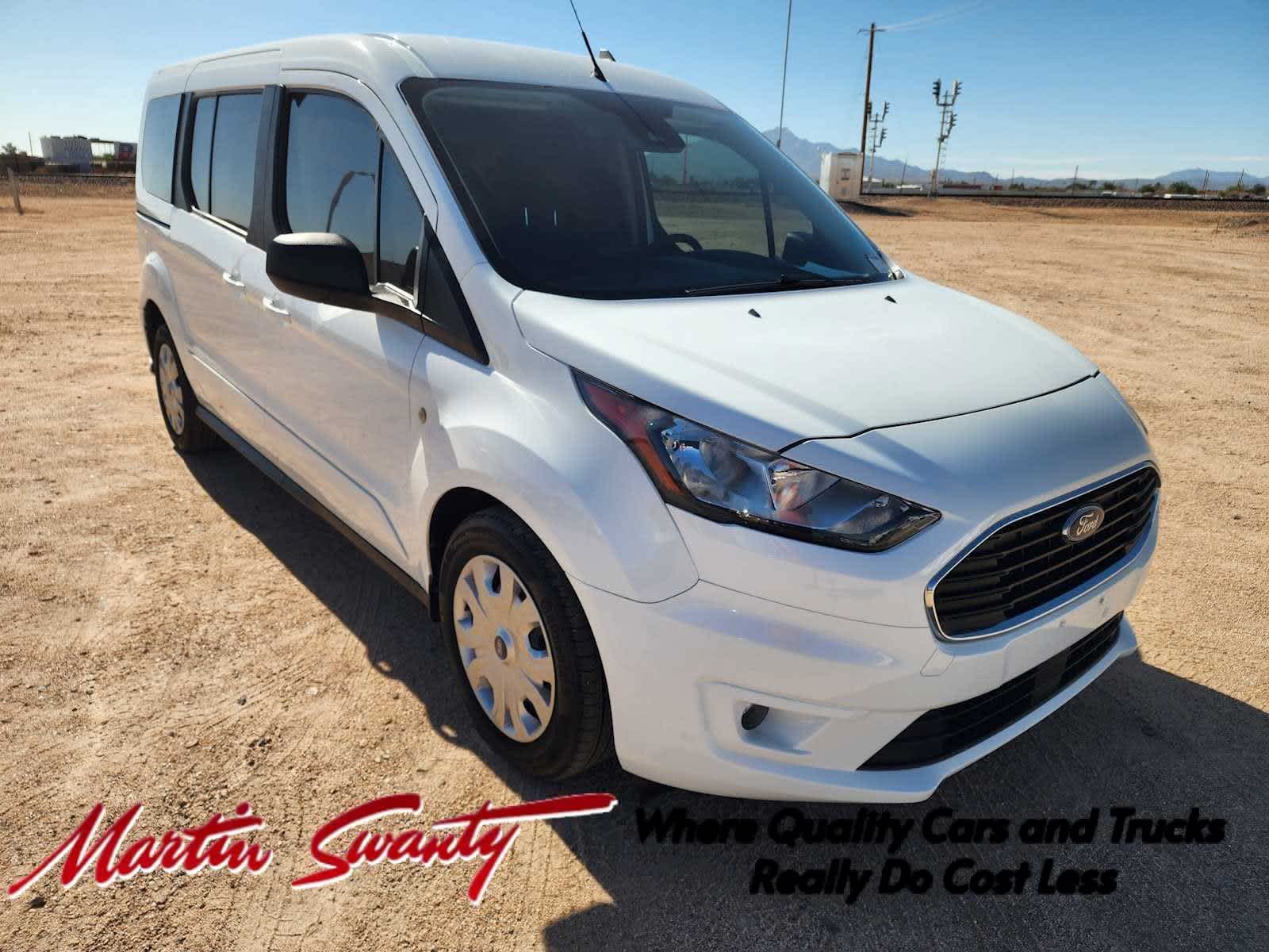 Frozen White 2023 Ford Transit Connect Van Front-Wheel Drive Automatic