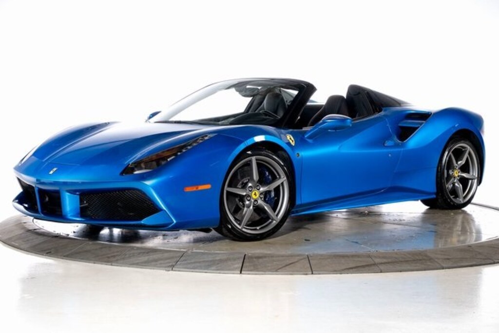 Used 2017 Ferrari 488 Spider Base Convertible