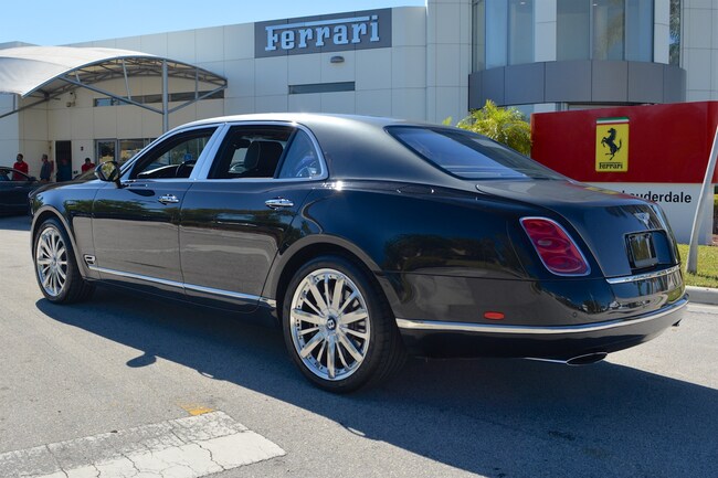 Used 2013 BENTLEY MULSANNE MULLINER For Sale | Ft. Lauderdale FL Used 2013 BENTLEY MULSANNE MULLINER For Sale | Ft. Lauderdale FL