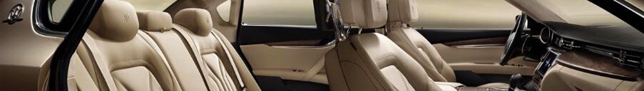 Maserati Quatroporte Italian Poltrona Frau leather