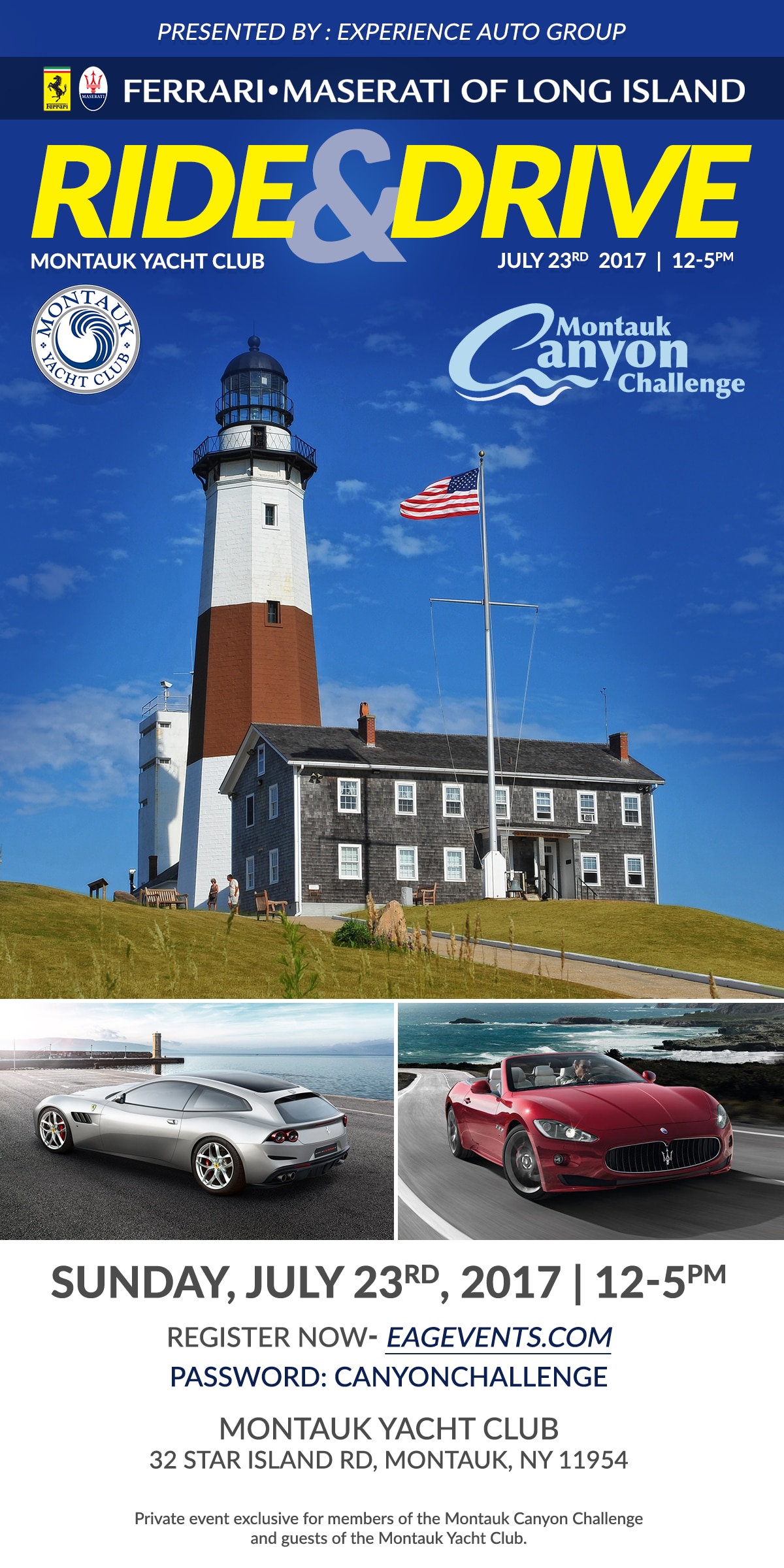 2017 Montauk Canyon Challenge Ride & Drive event