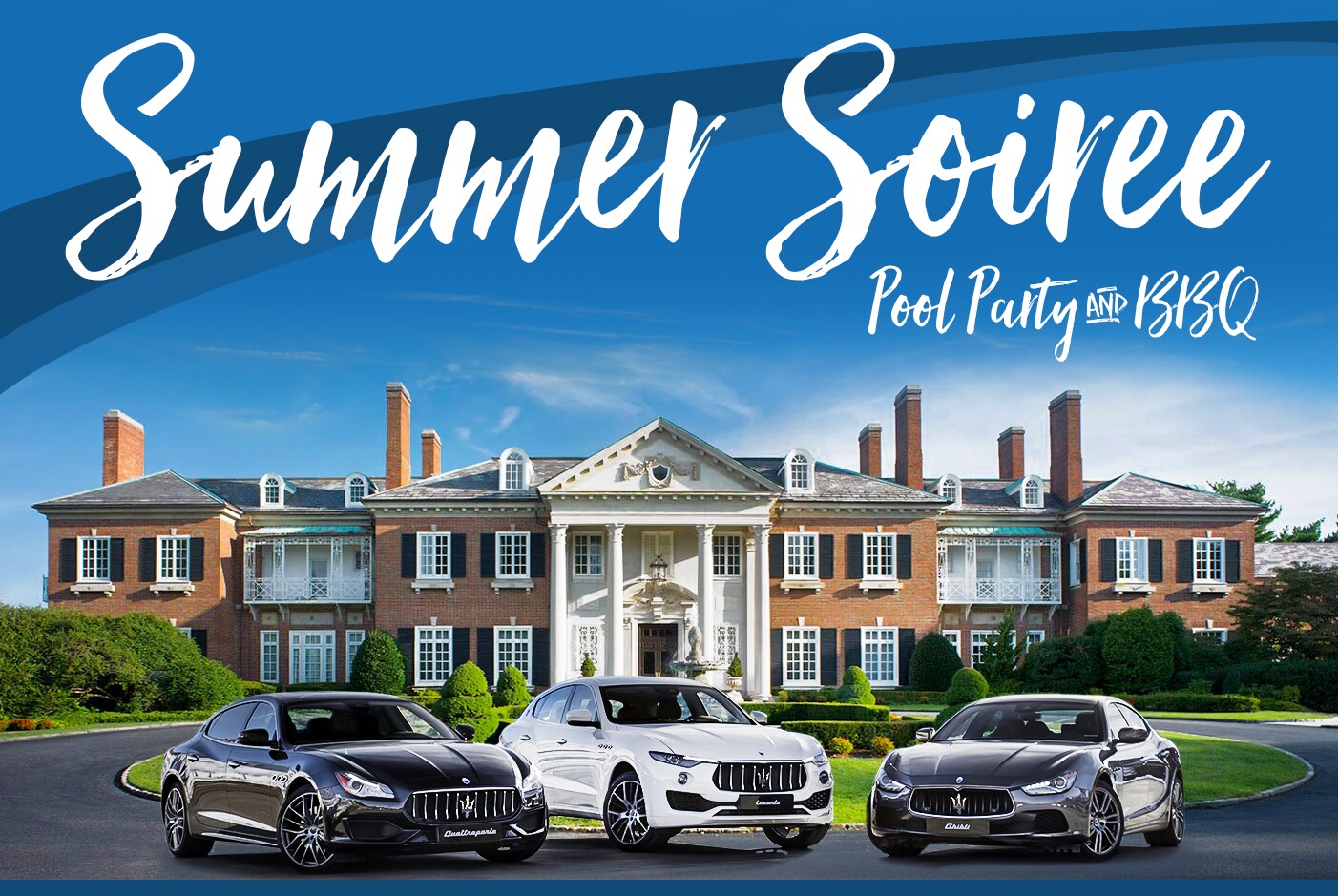 Midsummer Day Pool Party at Glen Cove Mansion