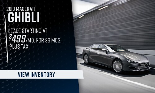 2018 Maserati Ghibli Lease Specials near San Francisco, CA