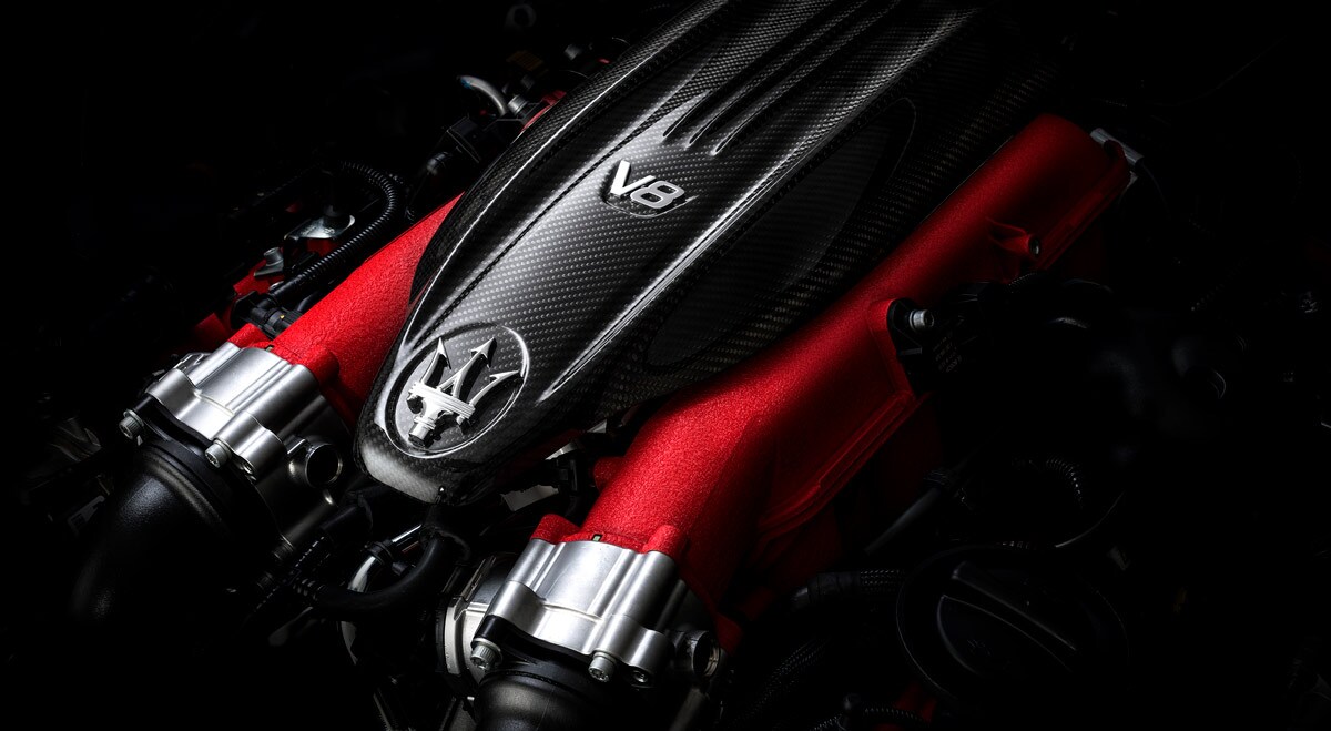 Maserati Trofeo V8 Engine