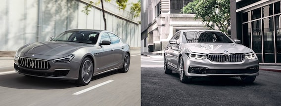 Misschien schot gesprek Maserati Ghibli vs. BMW 5-Series | Luxury Sedan Comparison