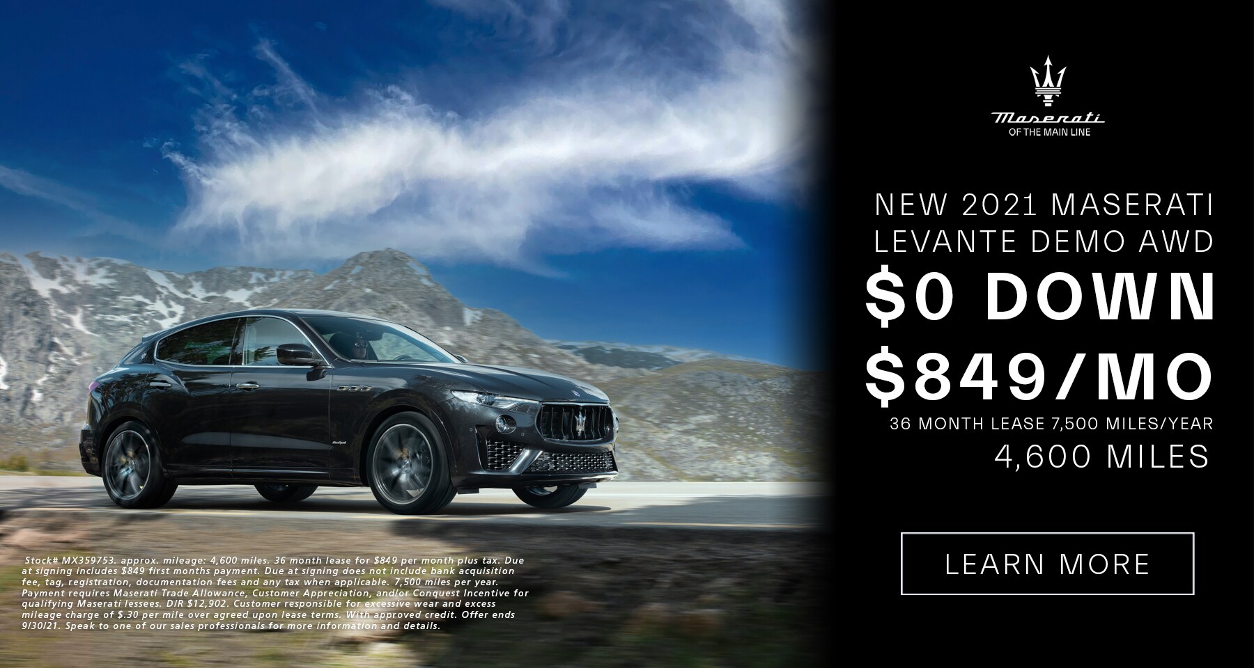 Maserati of the Main Line Philadelphia Maserati Dealership