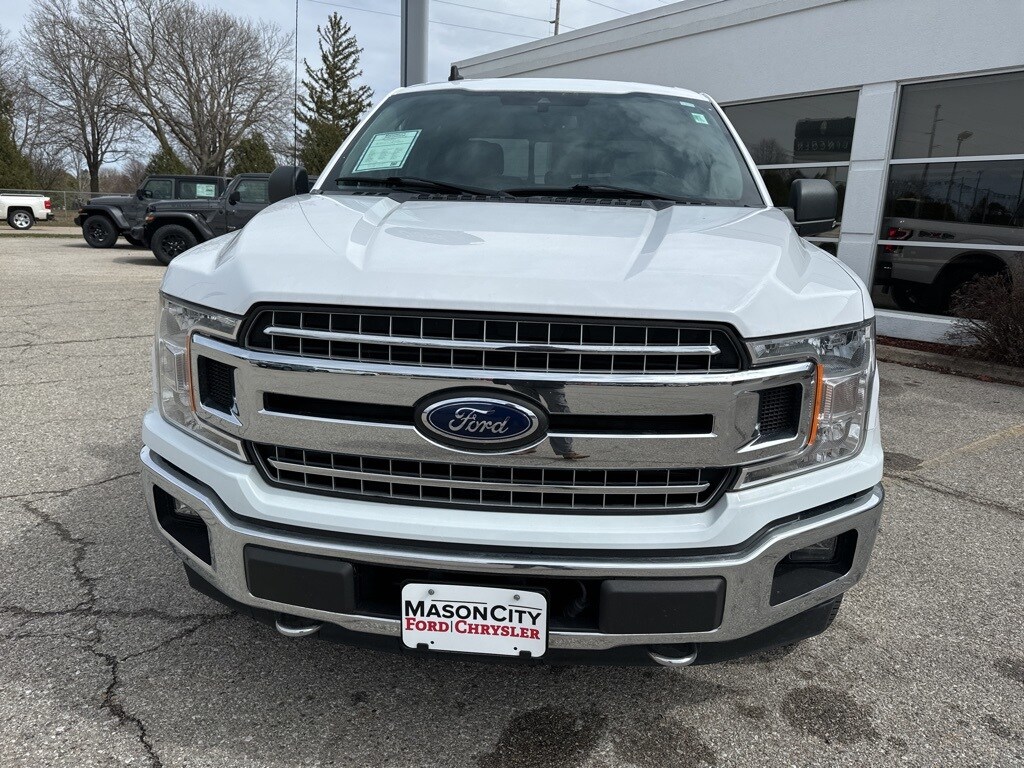 Used 2019 Ford F-150 XLT with VIN 1FTFW1E48KKE06996 for sale in Mason City, IA