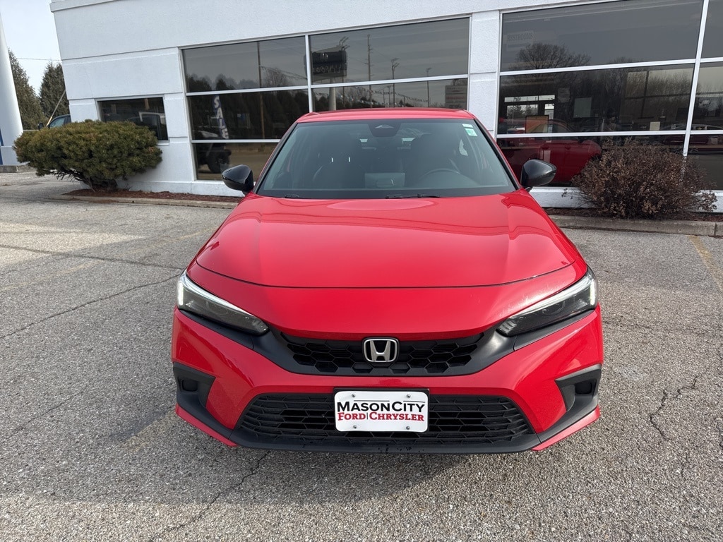 Used 2023 Honda Civic Hatchback Sport with VIN 19XFL2H84PE010376 for sale in Mason City, IA