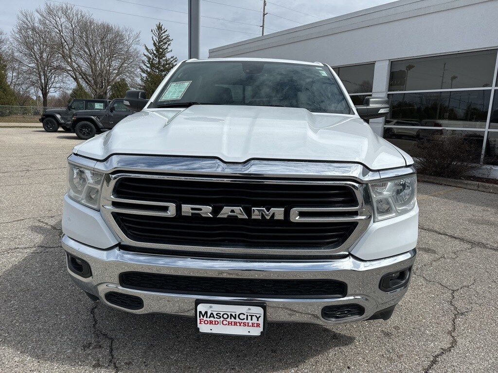 Used 2021 RAM Ram 1500 Pickup Big Horn/Lone Star with VIN 1C6SRFMT1MN725421 for sale in Mason City, IA