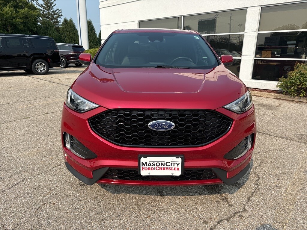 Certified 2022 Ford Edge ST-Line with VIN 2FMPK4J92NBA86863 for sale in Mason City, IA