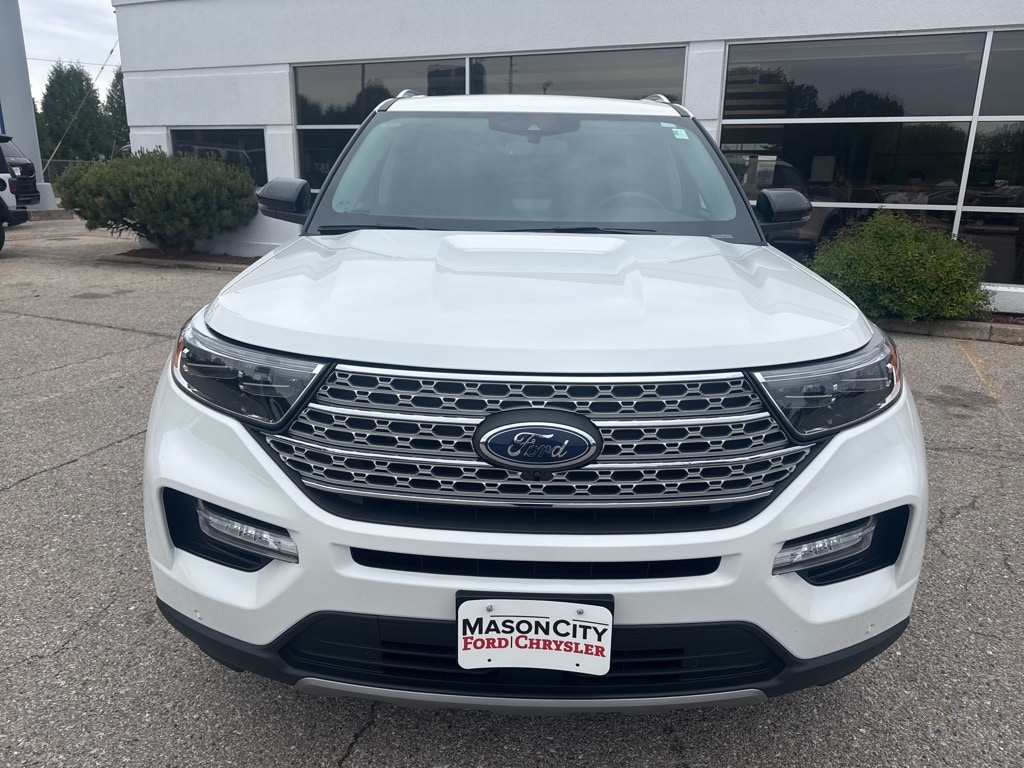 Used 2023 Ford Explorer Limited with VIN 1FMSK8FH5PGA54017 for sale in Mason City, IA
