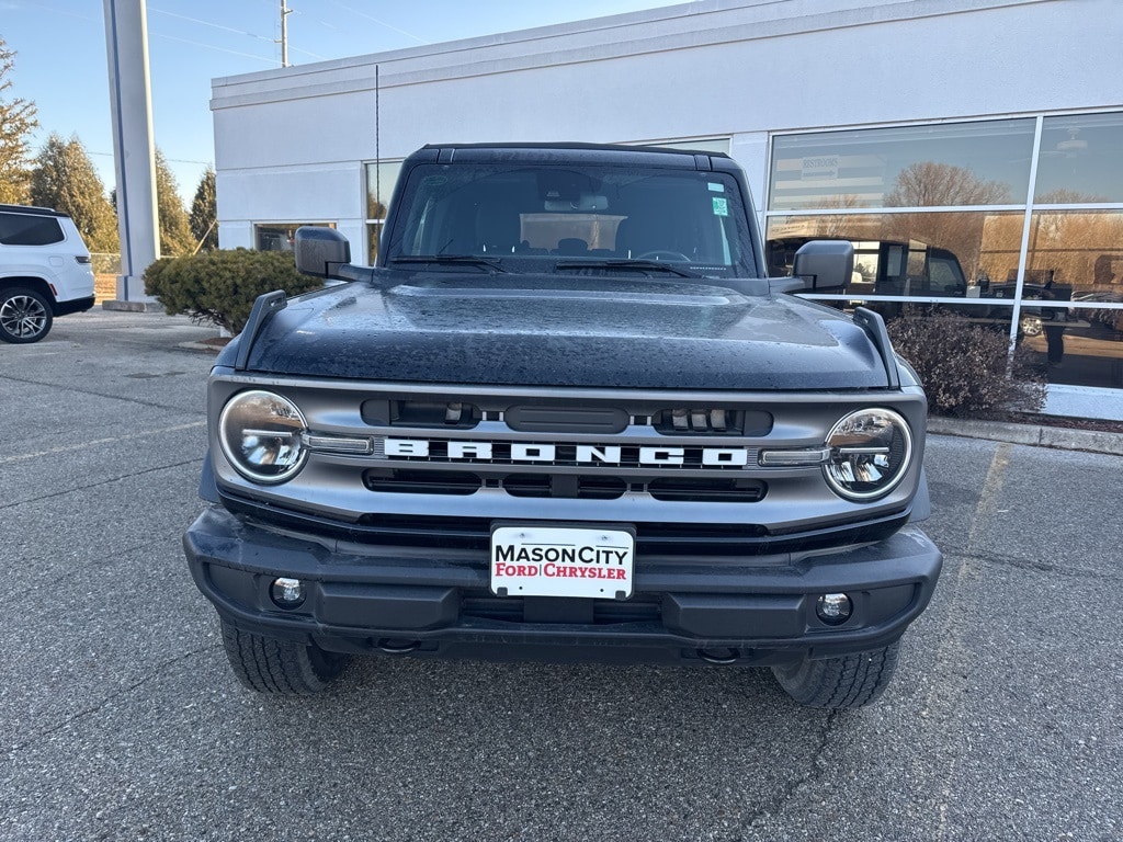 Certified 2023 Ford Bronco 4-Door Big Bend with VIN 1FMEE5BP0PLB50399 for sale in Mason City, IA