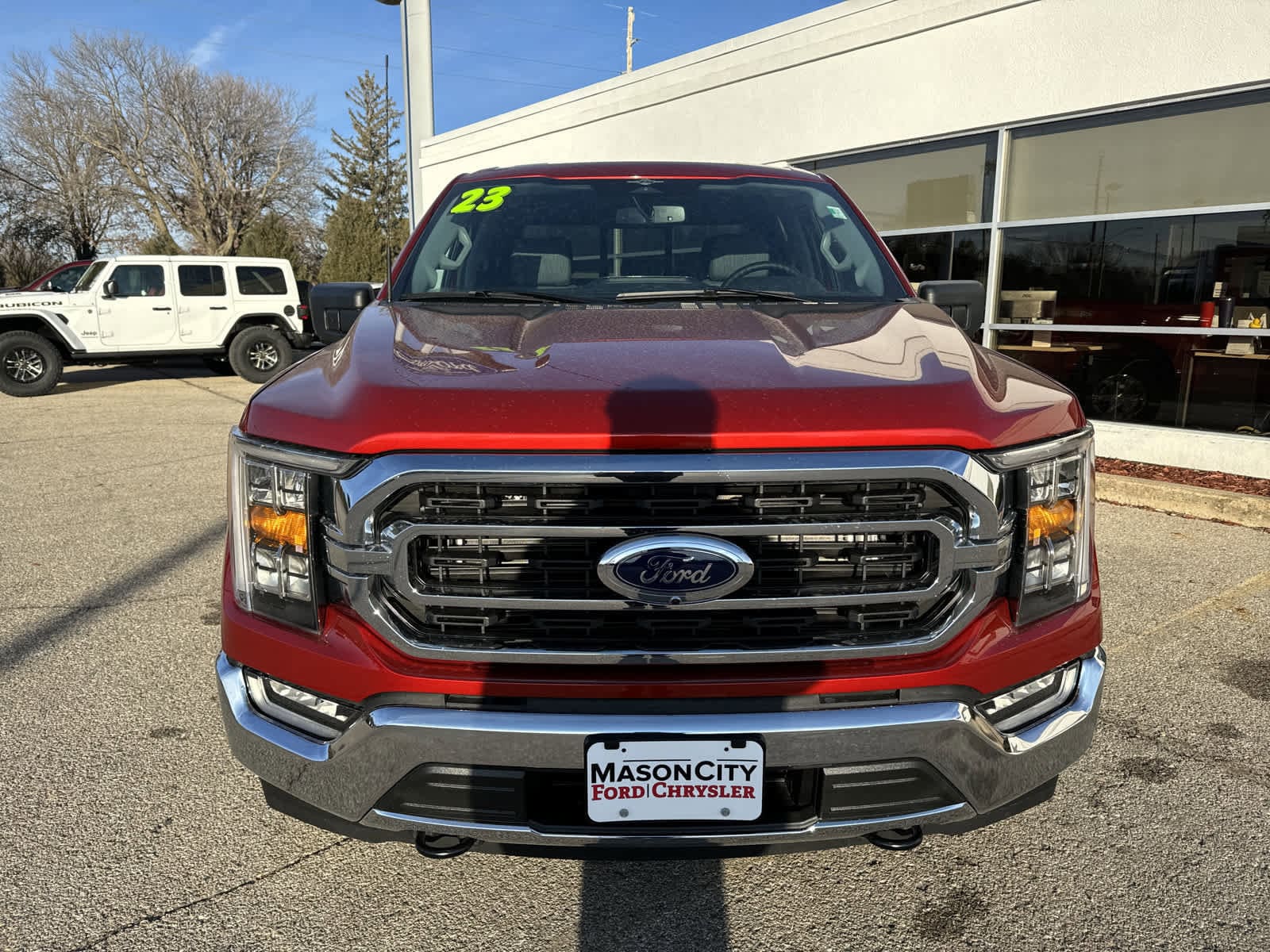 Used 2023 Ford F-150 XLT with VIN 1FTEW1EP0PKG09023 for sale in Mason City, IA