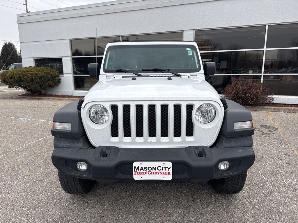 Certified 2020 Jeep Wrangler Unlimited Sport S with VIN 1C4HJXDN9LW227008 for sale in Mason City, IA