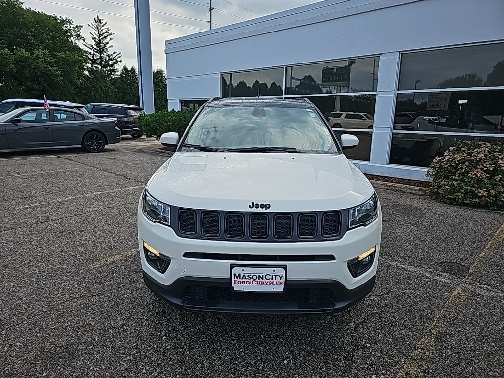 Certified 2020 Jeep Compass Latitude with VIN 3C4NJDBB6LT160206 for sale in Mason City, IA