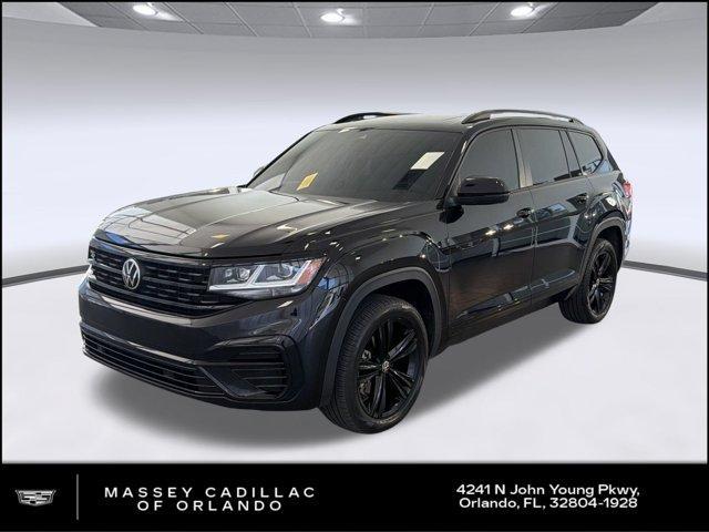 2023 Volkswagen Atlas 3.6L V6 SEL R-Line Black