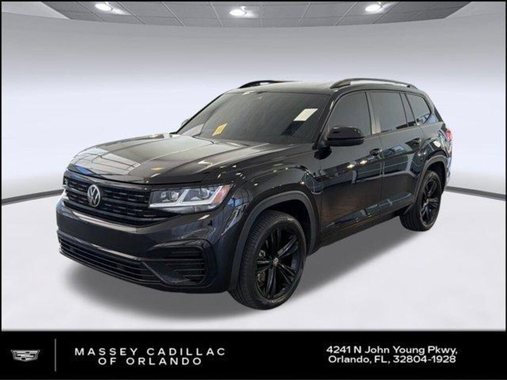 Used 2023 Volkswagen Atlas 3.6L V6 SEL R-Line Black