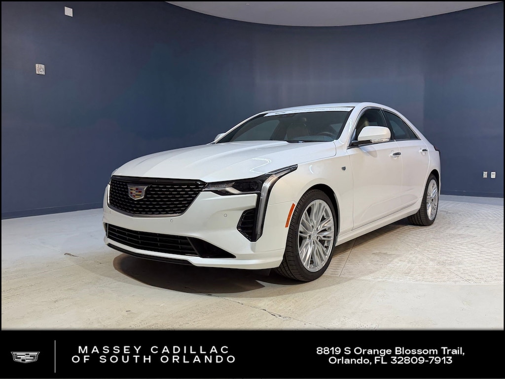 Certified 2025 CADILLAC CT4 Premium Luxury Car