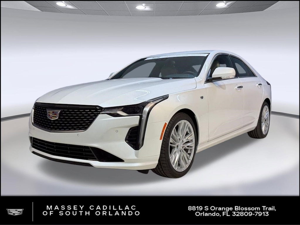 Certified 2025 CADILLAC CT4 Premium Luxury Car