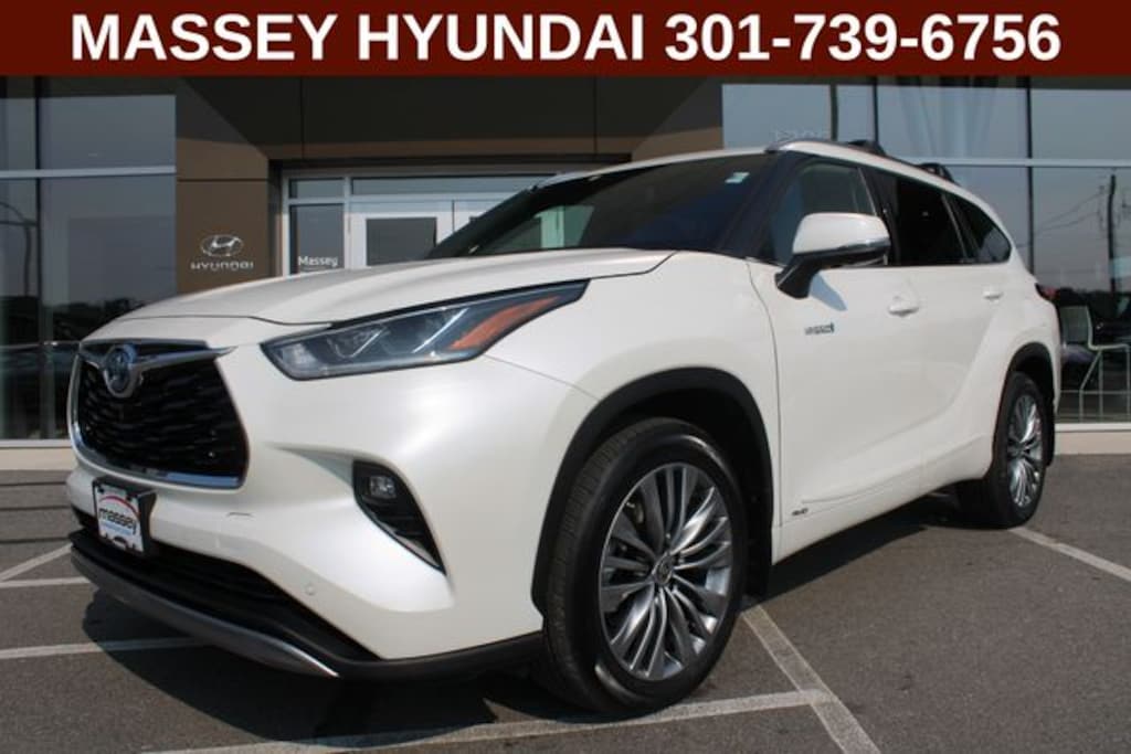 Used 2021 Toyota Highlander Hybrid Platinum SUV