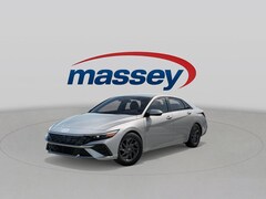 2026 Hyundai Elantra Hybrid Blue Sedan