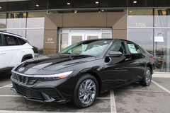 2026 Hyundai Elantra Hybrid Blue Sedan