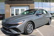 New 2026 Hyundai Elantra Hybrid Blue Sedan