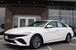 New 2025 Hyundai Elantra Hybrid Blue Sedan