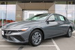 New 2025 Hyundai Elantra Hybrid Blue Sedan